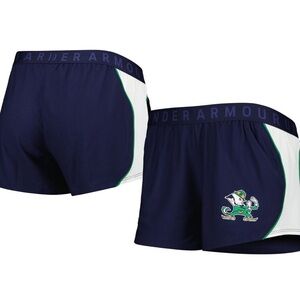 NEW Under Armour Notre Dame Fighting Irish womens Shorts M